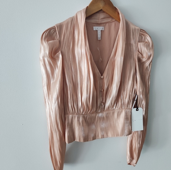 Leith Metallic Blouse - Picture 2 of 11